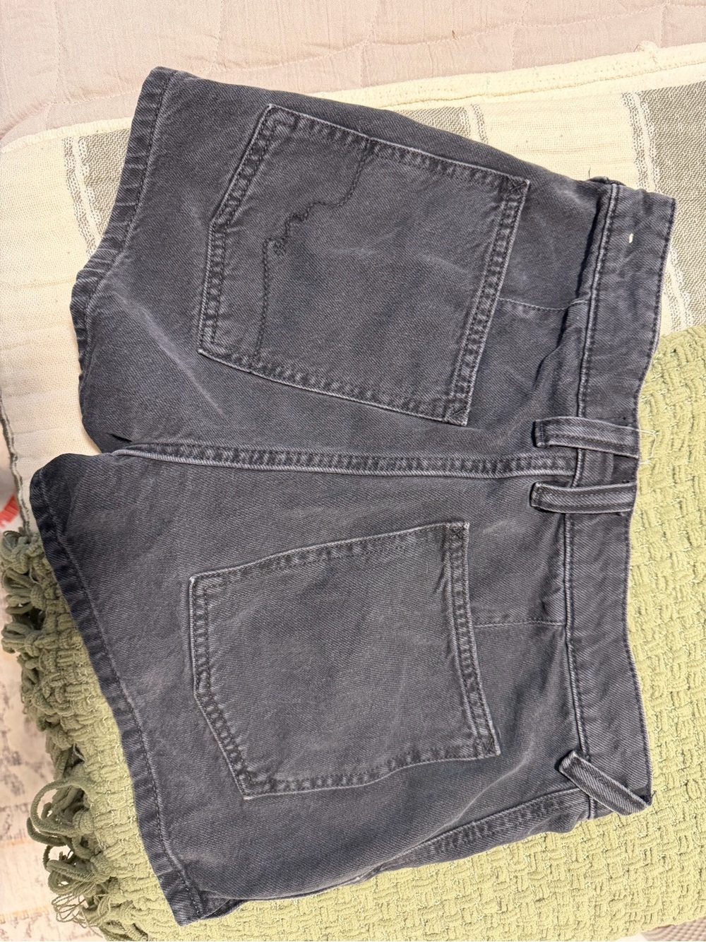 Free people black/gray shorts